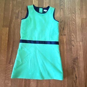 Green and Navy Brooks Brothers Dress Girls 12